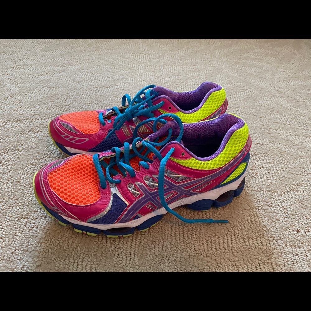 ASICS Gel Nimbus T291N Running Athletic Shoes Sz 7
